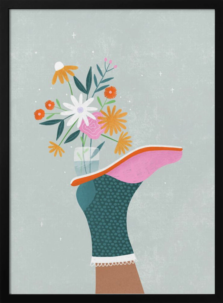 The Modern Mule - Stretched Canvas, Poster or Fine Art Print I Heart Wall Art