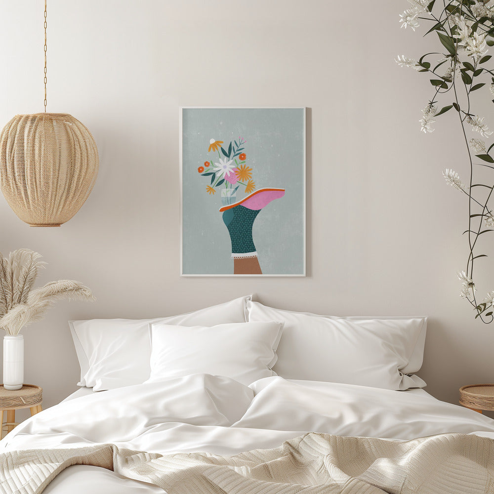 The Modern Mule - Stretched Canvas, Poster or Fine Art Print I Heart Wall Art