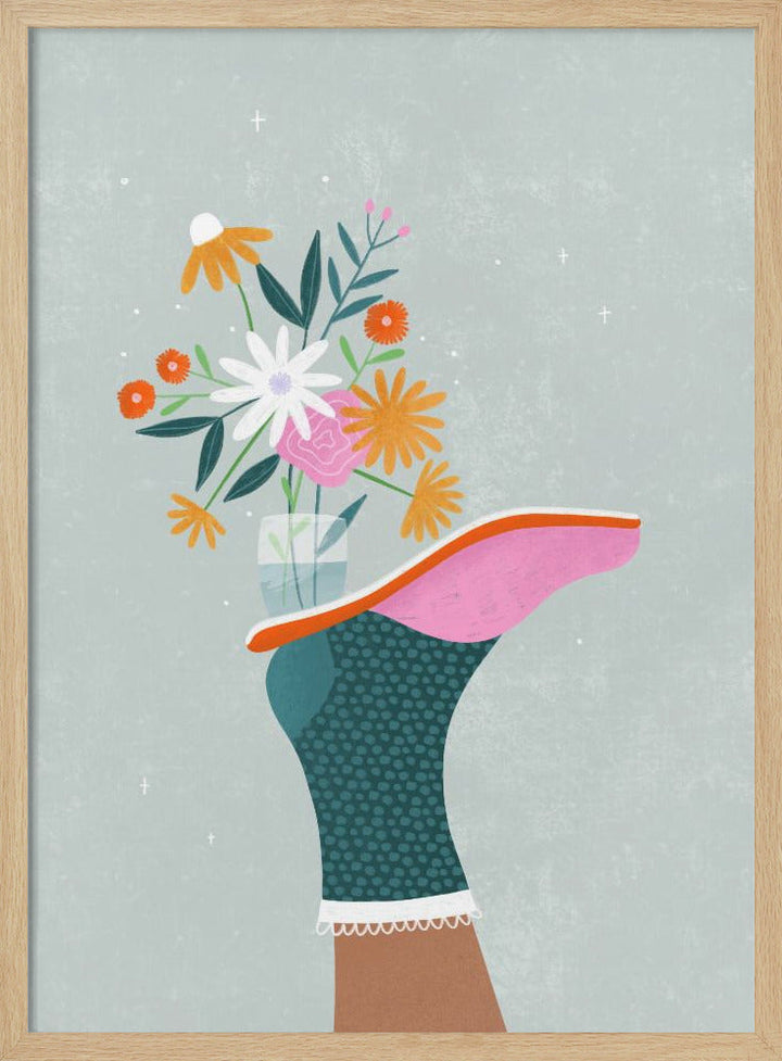 The Modern Mule - Stretched Canvas, Poster or Fine Art Print I Heart Wall Art