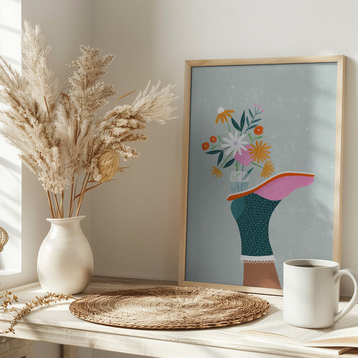 The Modern Mule - Stretched Canvas, Poster or Fine Art Print I Heart Wall Art