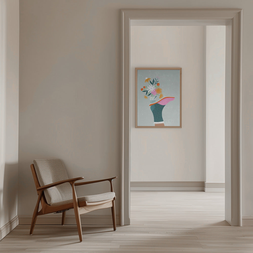 The Modern Mule - Stretched Canvas, Poster or Fine Art Print I Heart Wall Art