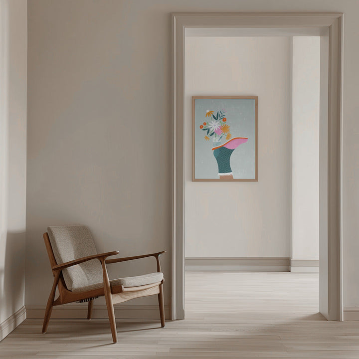 The Modern Mule - Stretched Canvas, Poster or Fine Art Print I Heart Wall Art