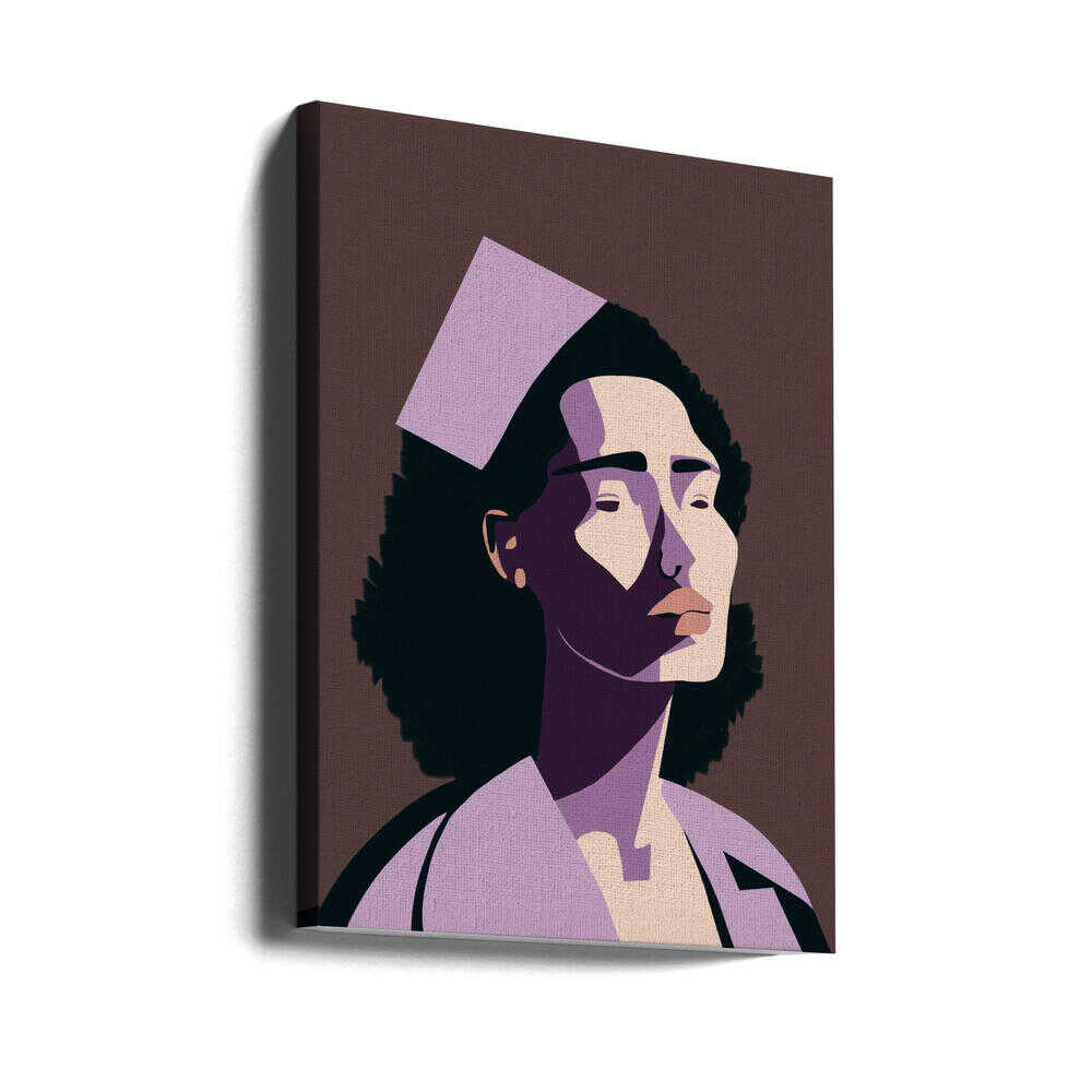 THE NURSE - Stretched Canvas, Poster or Fine Art Print - I Heart Wall Art - Poster Print, Canvas Print or Framed Art Print