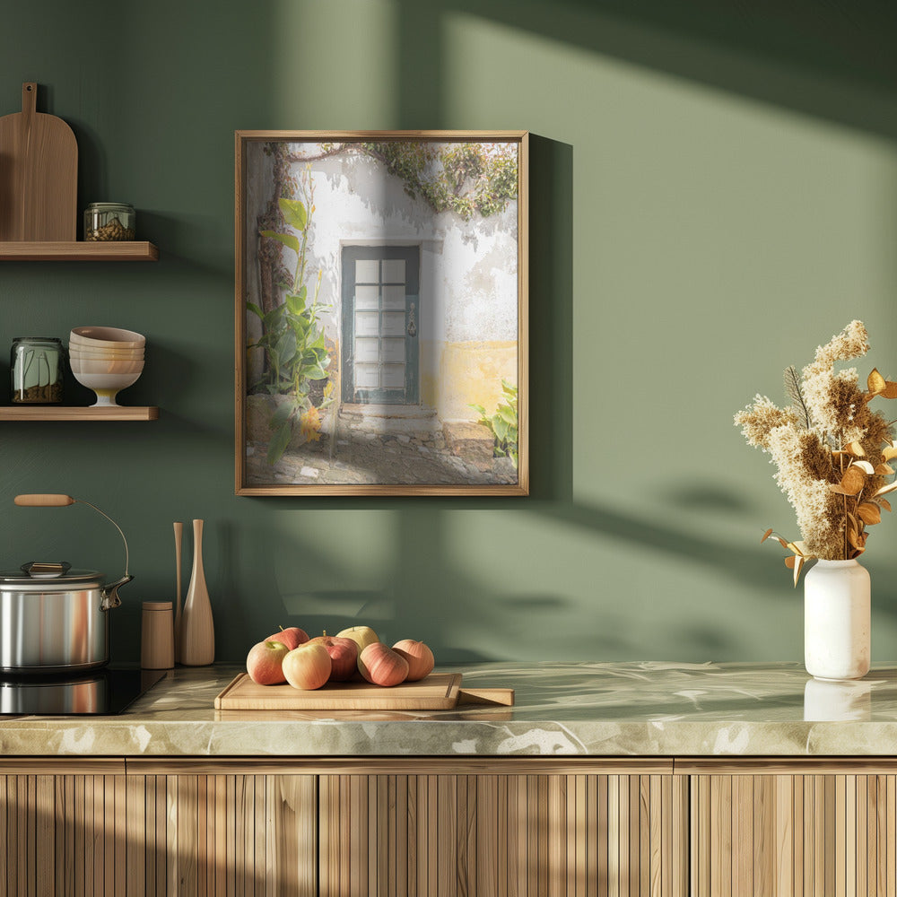 The Obidós Door - Stretched Canvas, Poster or Fine Art Print I Heart Wall Art
