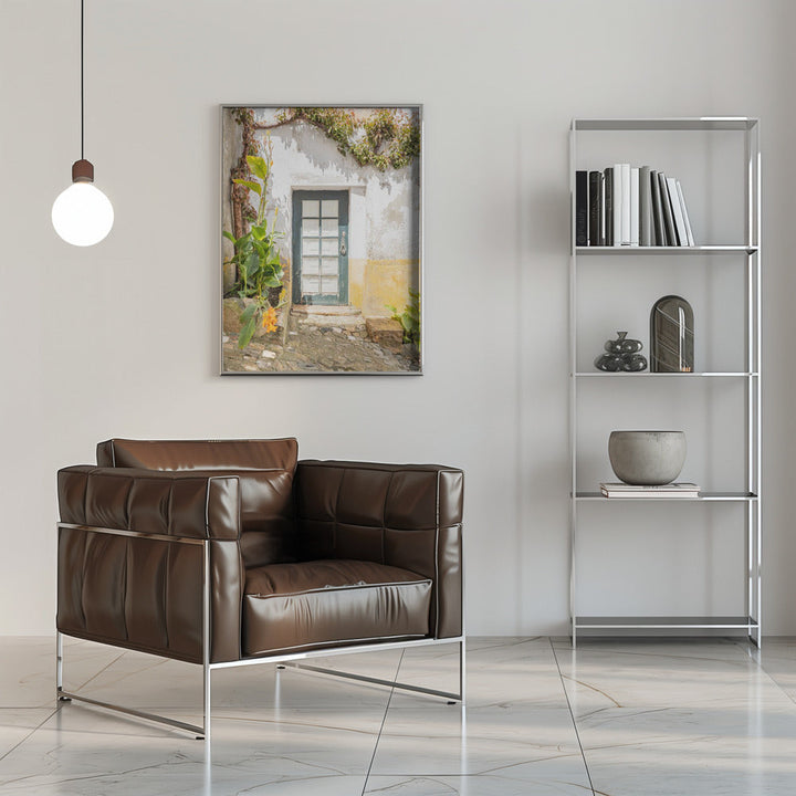 The Obidós Door - Stretched Canvas, Poster or Fine Art Print I Heart Wall Art