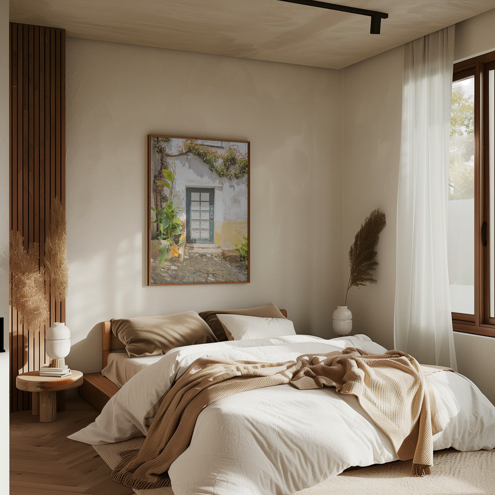 The Obidós Door - Stretched Canvas, Poster or Fine Art Print I Heart Wall Art