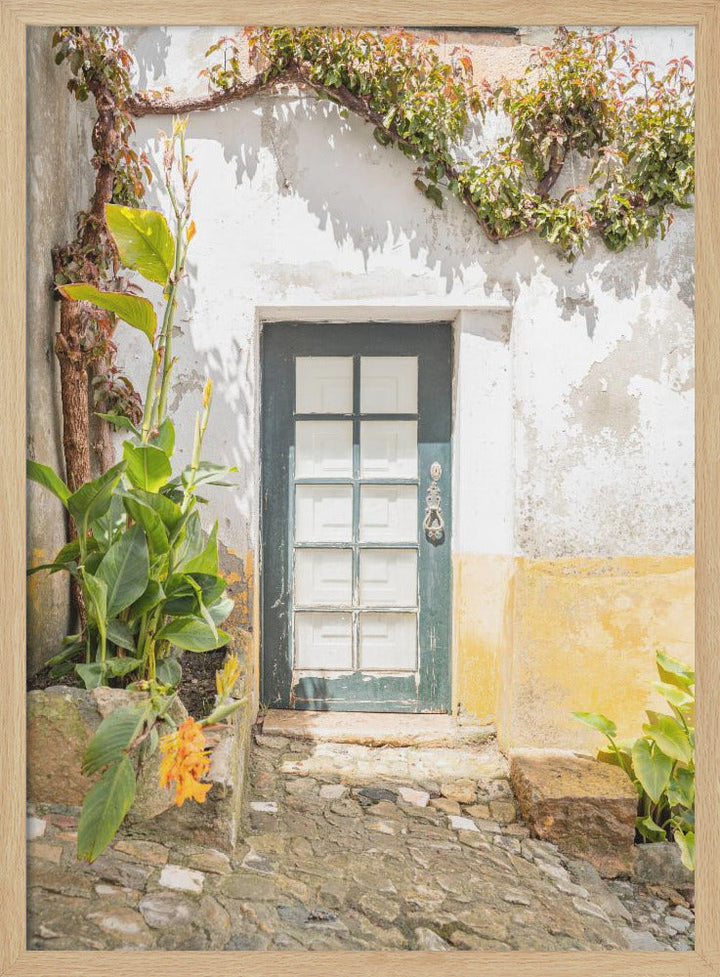 The Obidós Door - Stretched Canvas, Poster or Fine Art Print I Heart Wall Art