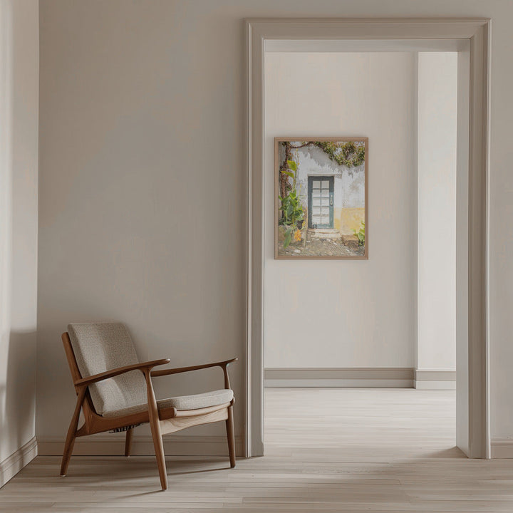 The Obidós Door - Stretched Canvas, Poster or Fine Art Print I Heart Wall Art