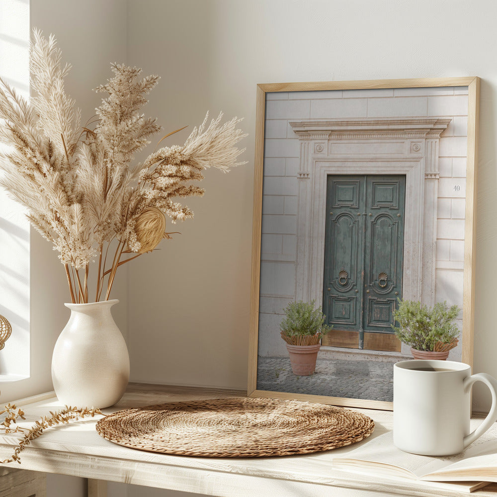 The Old Door - Stretched Canvas, Poster or Fine Art Print I Heart Wall Art