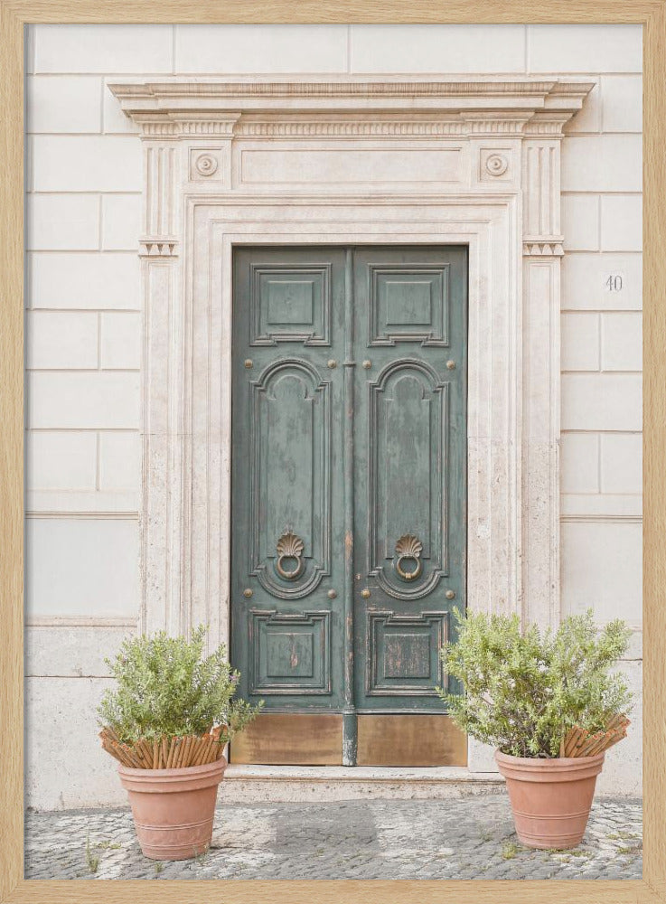 The Old Door - Stretched Canvas, Poster or Fine Art Print I Heart Wall Art