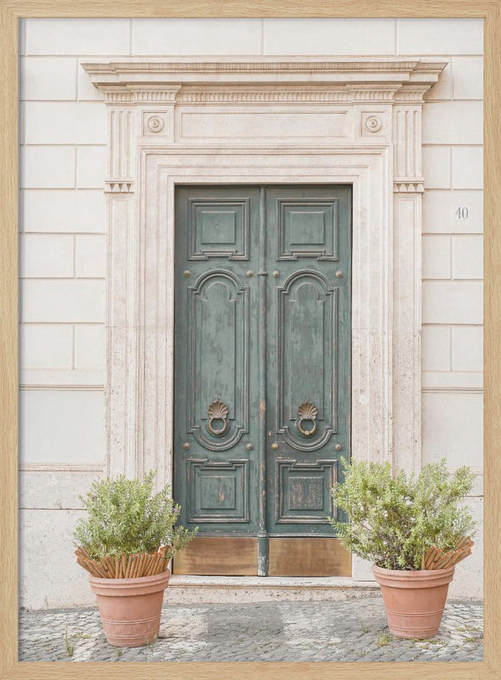 The Old Door - Stretched Canvas, Poster or Fine Art Print I Heart Wall Art