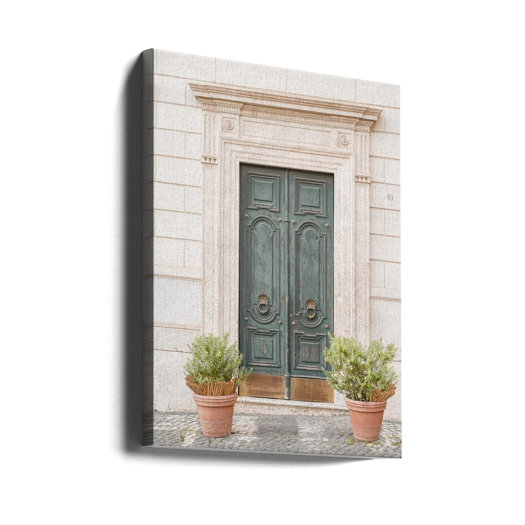 The Old Door - Stretched Canvas, Poster or Fine Art Print I Heart Wall Art