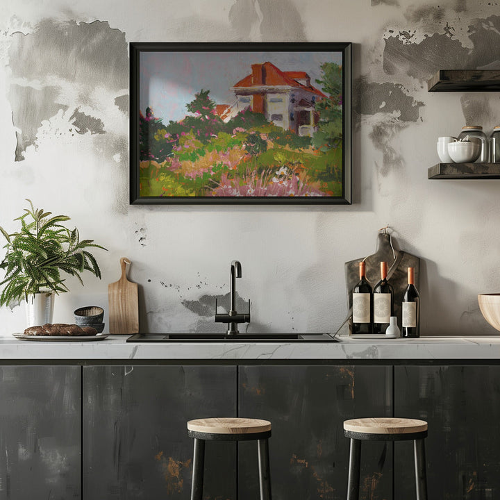 The Pamet Road Hostel 2 - Stretched Canvas, Poster or Fine Art Print I Heart Wall Art