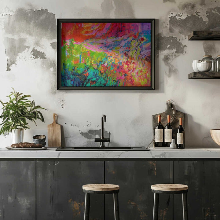 The Passionate Diva - Stretched Canvas, Poster or Fine Art Print - I Heart Wall Art - Poster Print, Canvas Print or Framed Art Print