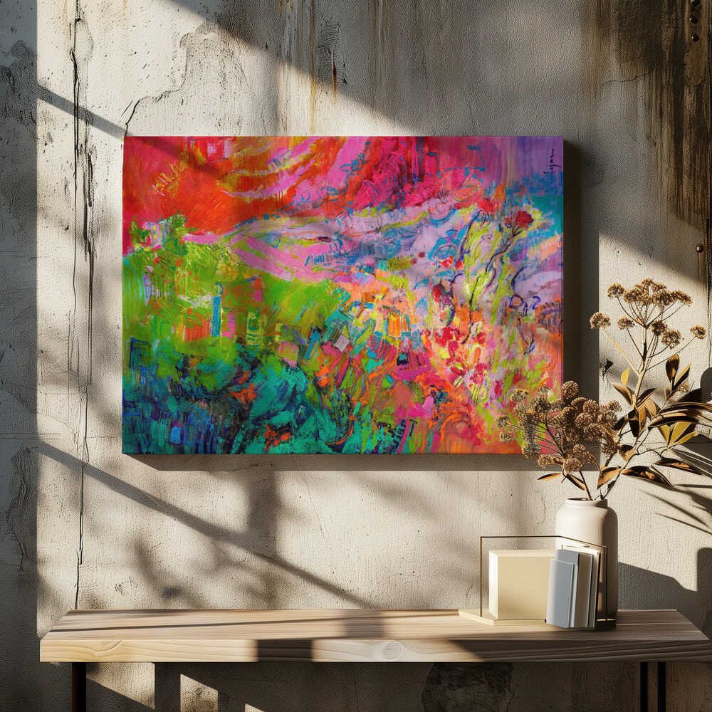 The Passionate Diva - Stretched Canvas, Poster or Fine Art Print - I Heart Wall Art - Poster Print, Canvas Print or Framed Art Print