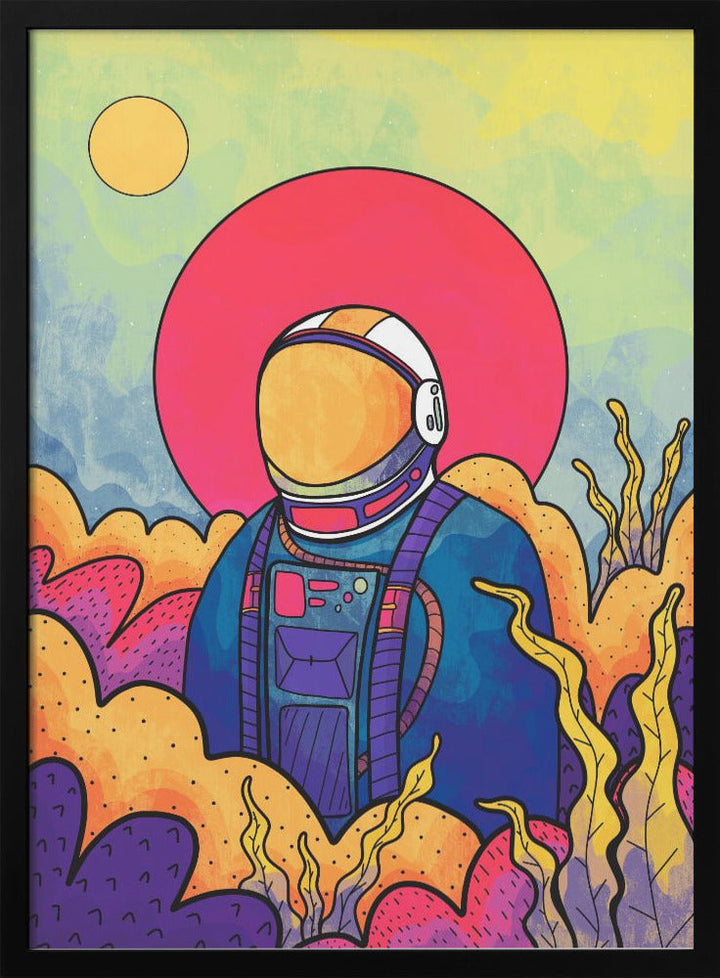 The Planet Explorer - Stretched Canvas, Poster or Fine Art Print I Heart Wall Art