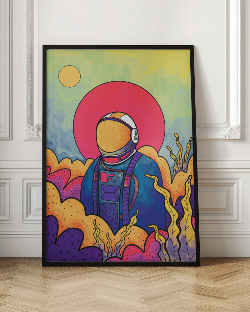 The Planet Explorer - Stretched Canvas, Poster or Fine Art Print I Heart Wall Art