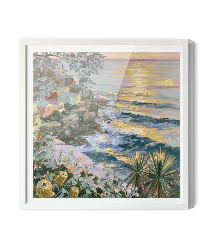 The Quiet Headland by IHeartStudio - Australian Contemporary Coastal Landscape Canvas Print