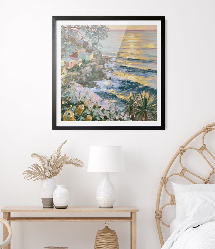 The Quiet Headland by IHeartStudio - Australian Contemporary Coastal Landscape Canvas Print