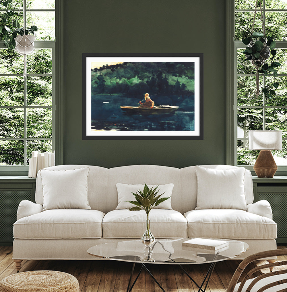 The Rise (1900) by Winslow Homer Americana Coastal Hamptons Art Print