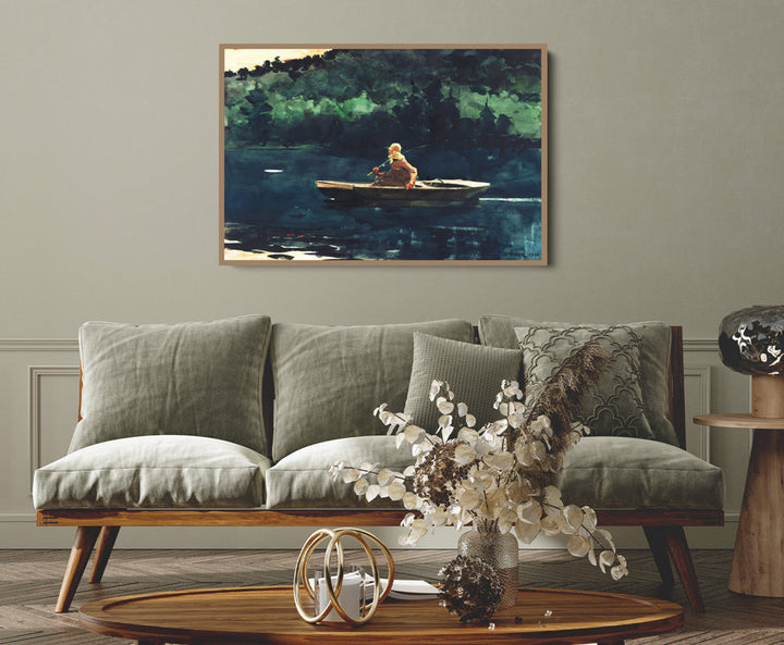 The Rise (1900) by Winslow Homer Americana Coastal Hamptons Art Print