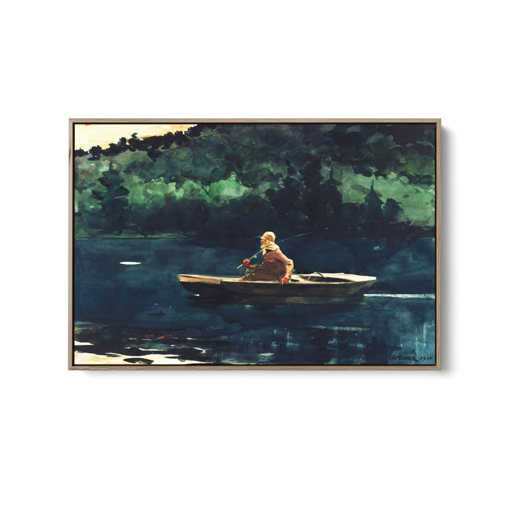 The Rise (1900) by Winslow Homer Americana Coastal Hamptons Art Print