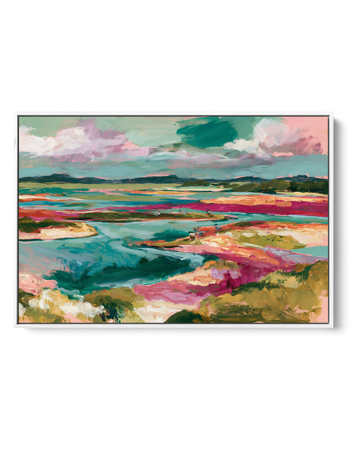 The Rugged Shore by IHeartStudio - Australian Contemporary Coastal Landscape Canvas Print