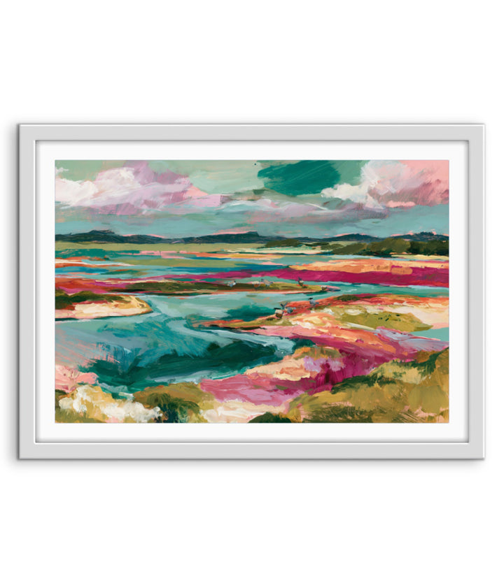The Rugged Shore by IHeartStudio - Australian Contemporary Coastal Landscape Canvas Print