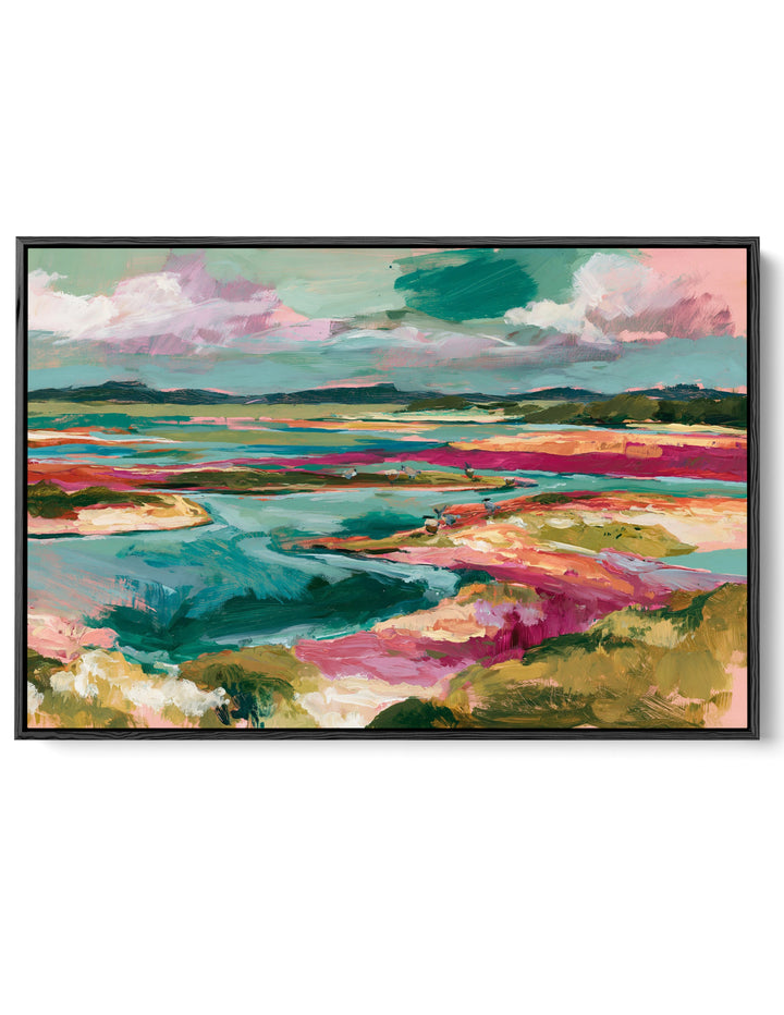 The Rugged Shore by IHeartStudio - Australian Contemporary Coastal Landscape Canvas Print