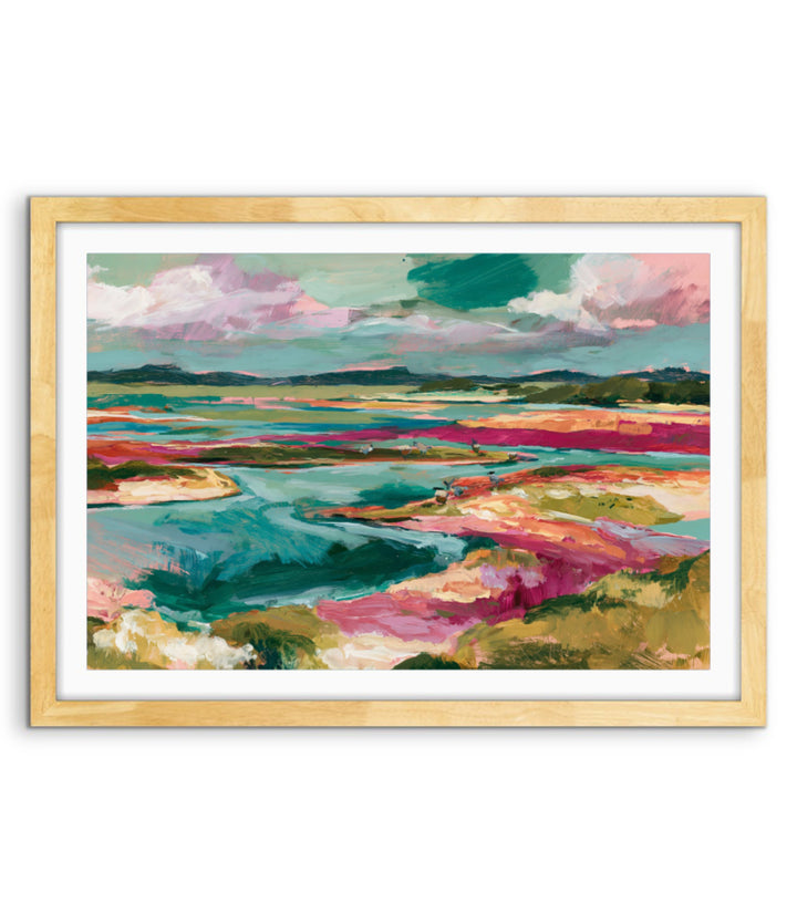The Rugged Shore by IHeartStudio - Australian Contemporary Coastal Landscape Canvas Print