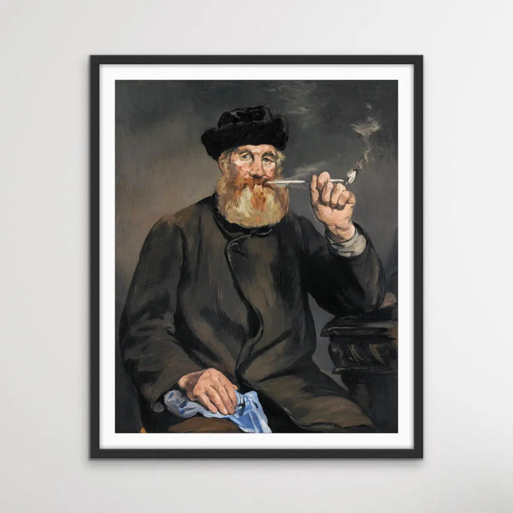 The Smoker (1866) by Edouard Manet - I Heart Wall Art