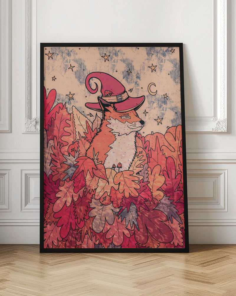 The Sorceresses Fox - Stretched Canvas, Poster or Fine Art Print I Heart Wall Art