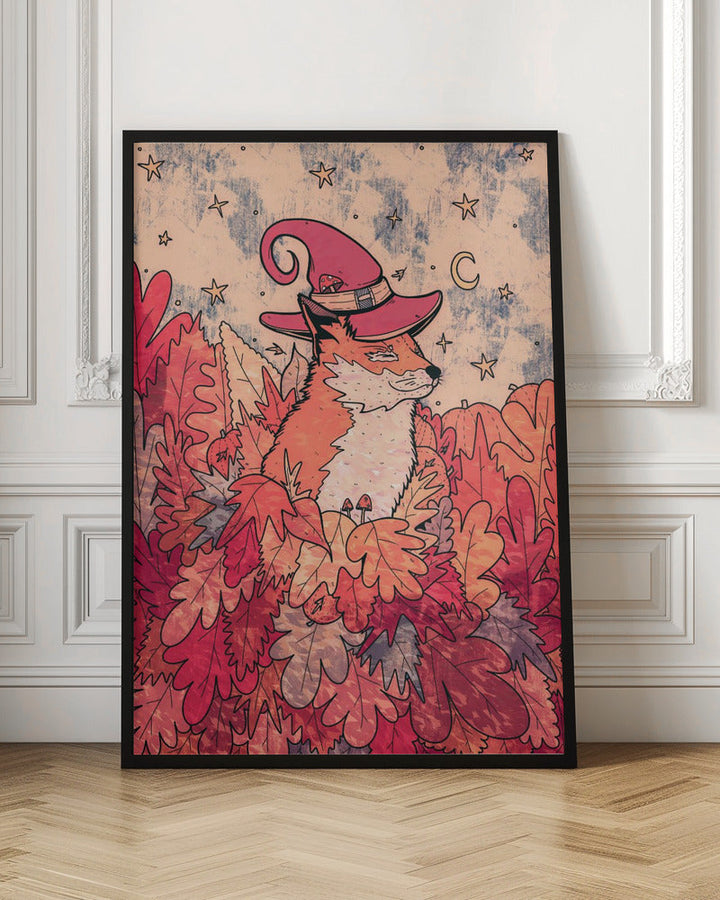 The Sorceresses Fox - Stretched Canvas, Poster or Fine Art Print I Heart Wall Art