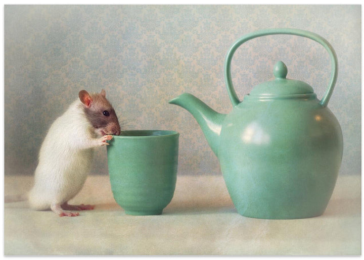 The Teapot - Stretched Canvas, Poster or Fine Art Print I Heart Wall Art
