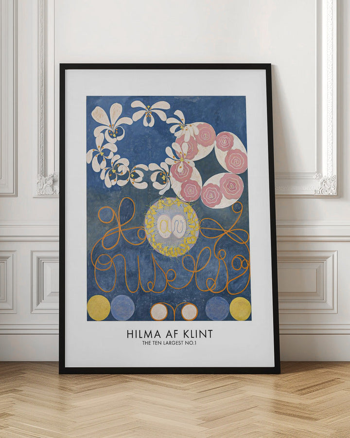 The Ten Largest No.1 Poster - Stretched Canvas, Poster or Fine Art Print I Heart Wall Art