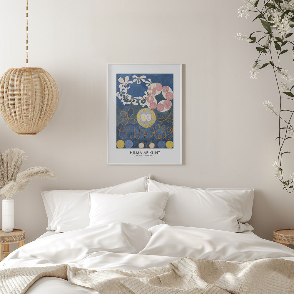 The Ten Largest No.1 Poster - Stretched Canvas, Poster or Fine Art Print I Heart Wall Art