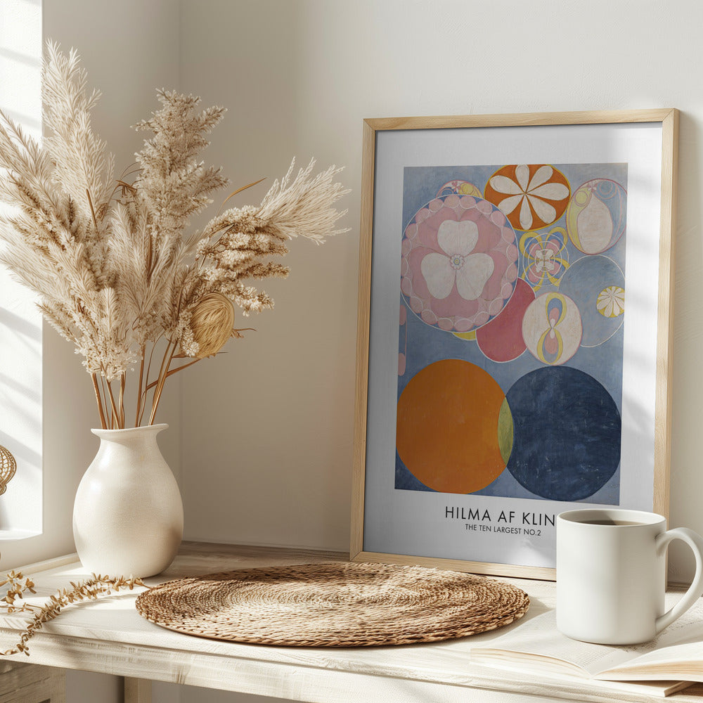 The Ten Largest No.2 Poster - Stretched Canvas, Poster or Fine Art Print I Heart Wall Art