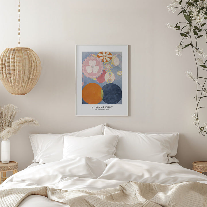 The Ten Largest No.2 Poster - Stretched Canvas, Poster or Fine Art Print I Heart Wall Art