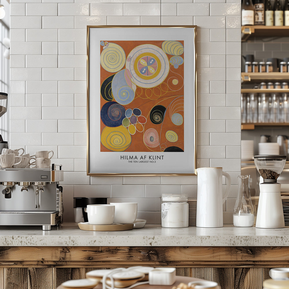 The Ten Largest No.3 Poster - Stretched Canvas, Poster or Fine Art Print I Heart Wall Art
