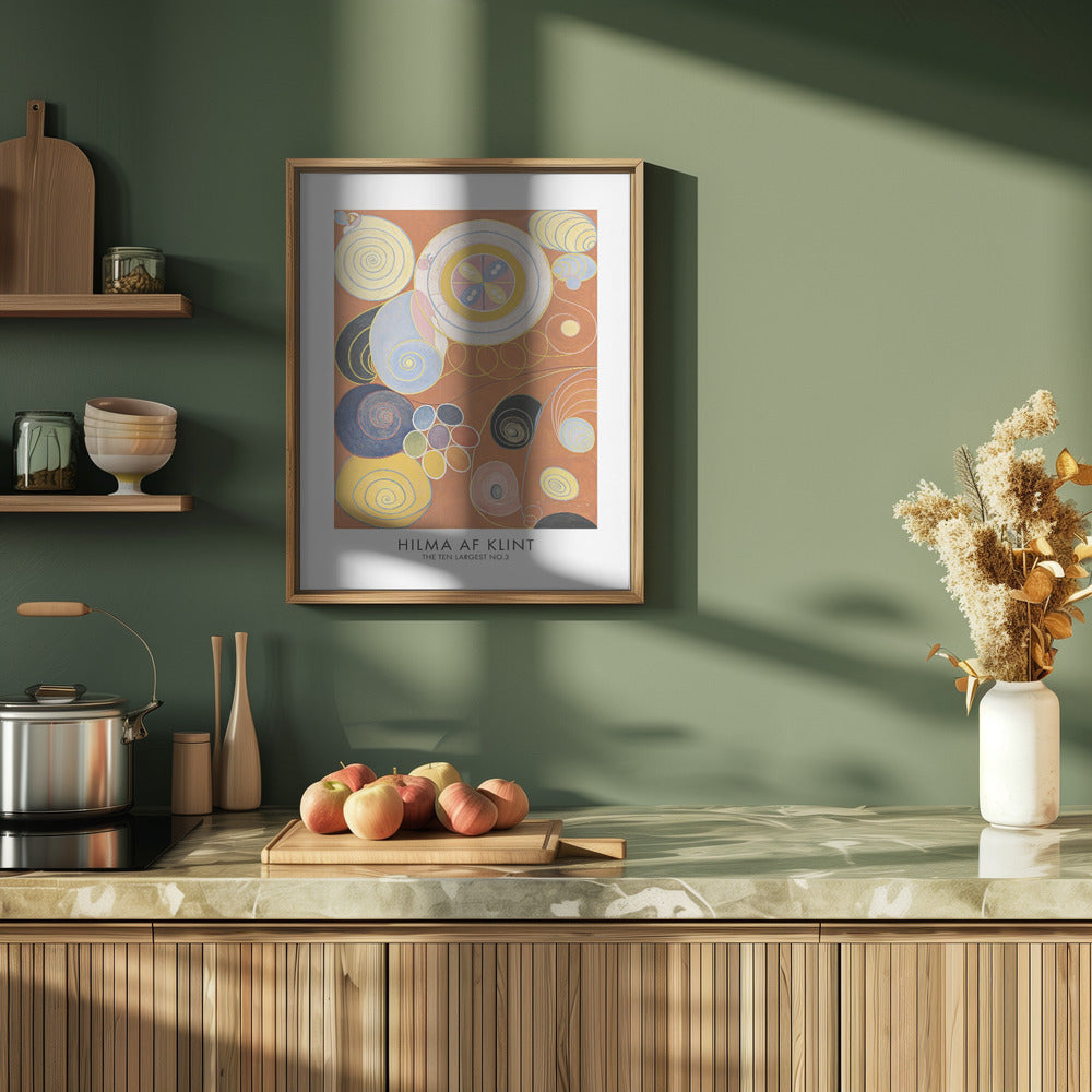The Ten Largest No.3 Poster - Stretched Canvas, Poster or Fine Art Print I Heart Wall Art