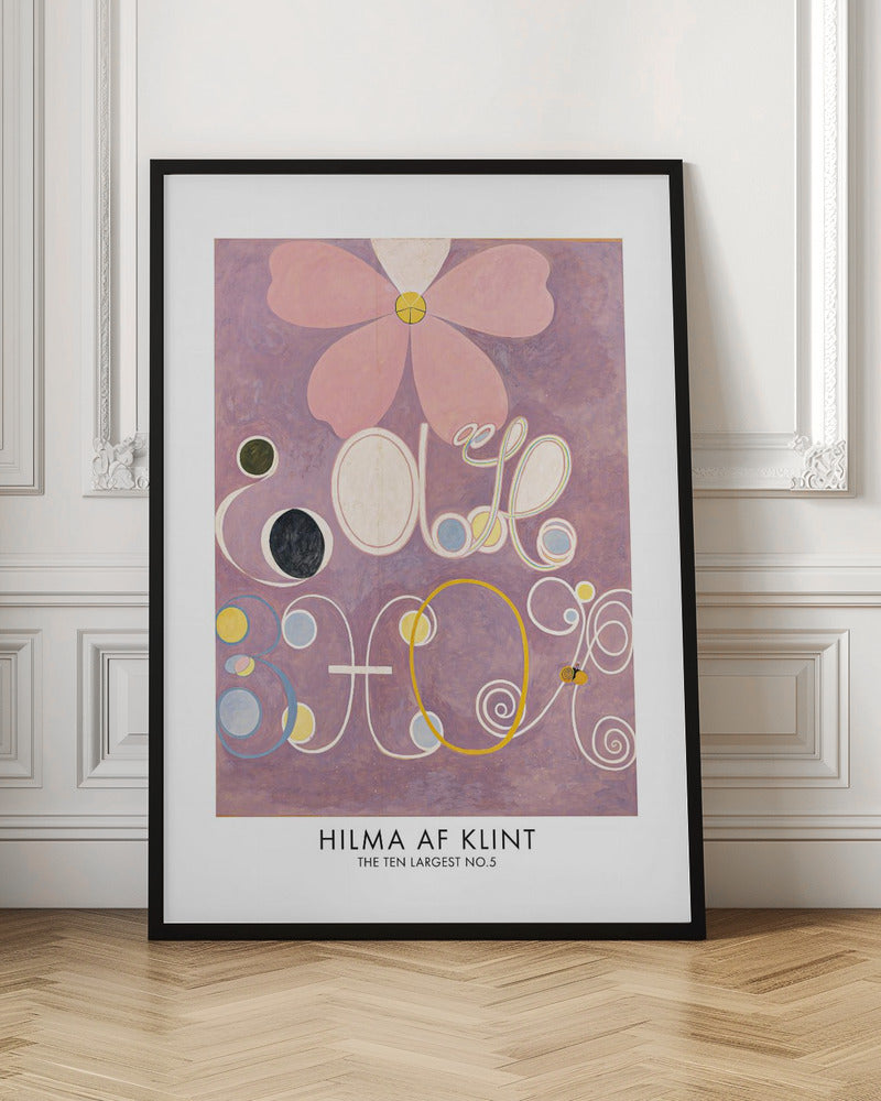 The Ten Largest No.5 Poster - Stretched Canvas, Poster or Fine Art Print I Heart Wall Art