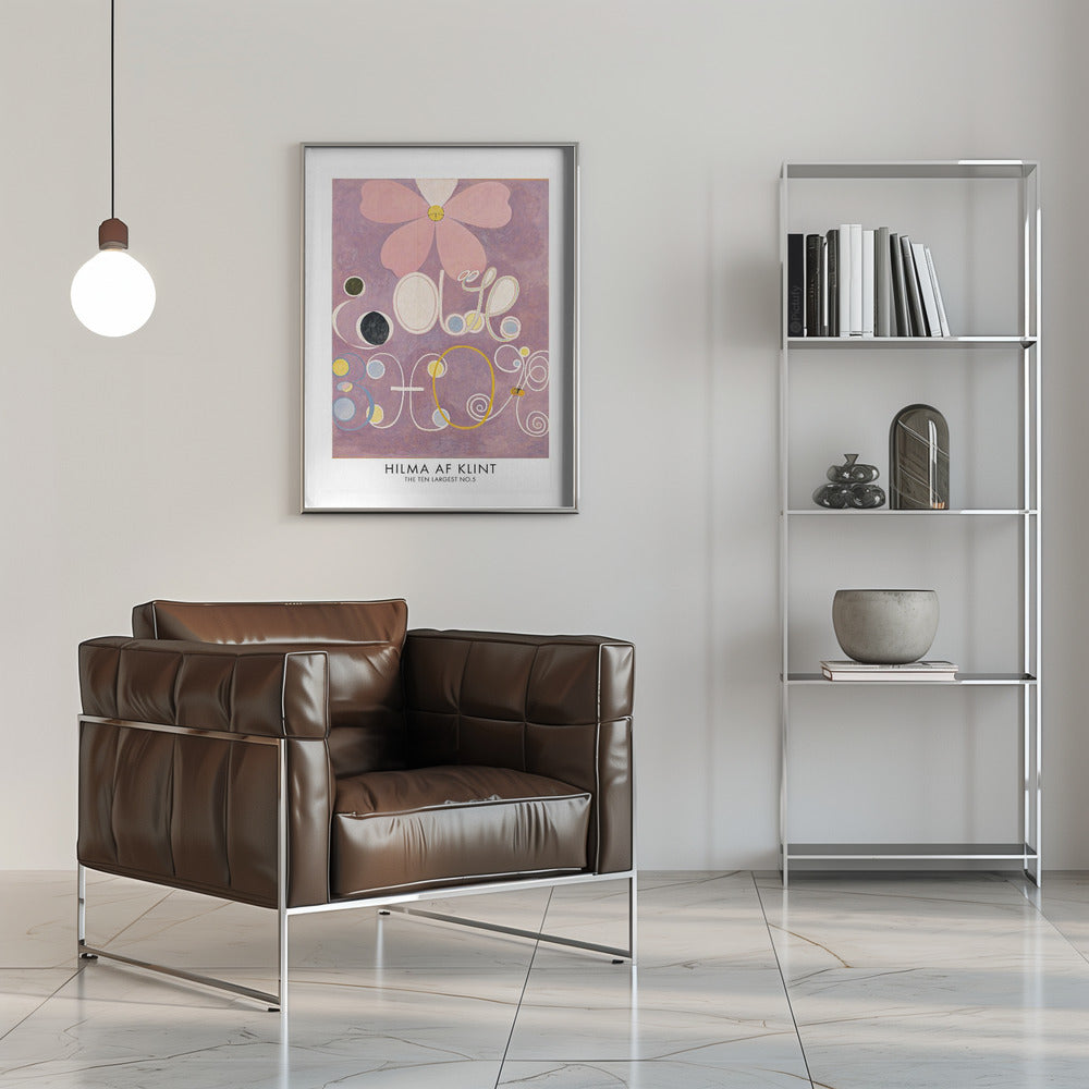 The Ten Largest No.5 Poster - Stretched Canvas, Poster or Fine Art Print I Heart Wall Art