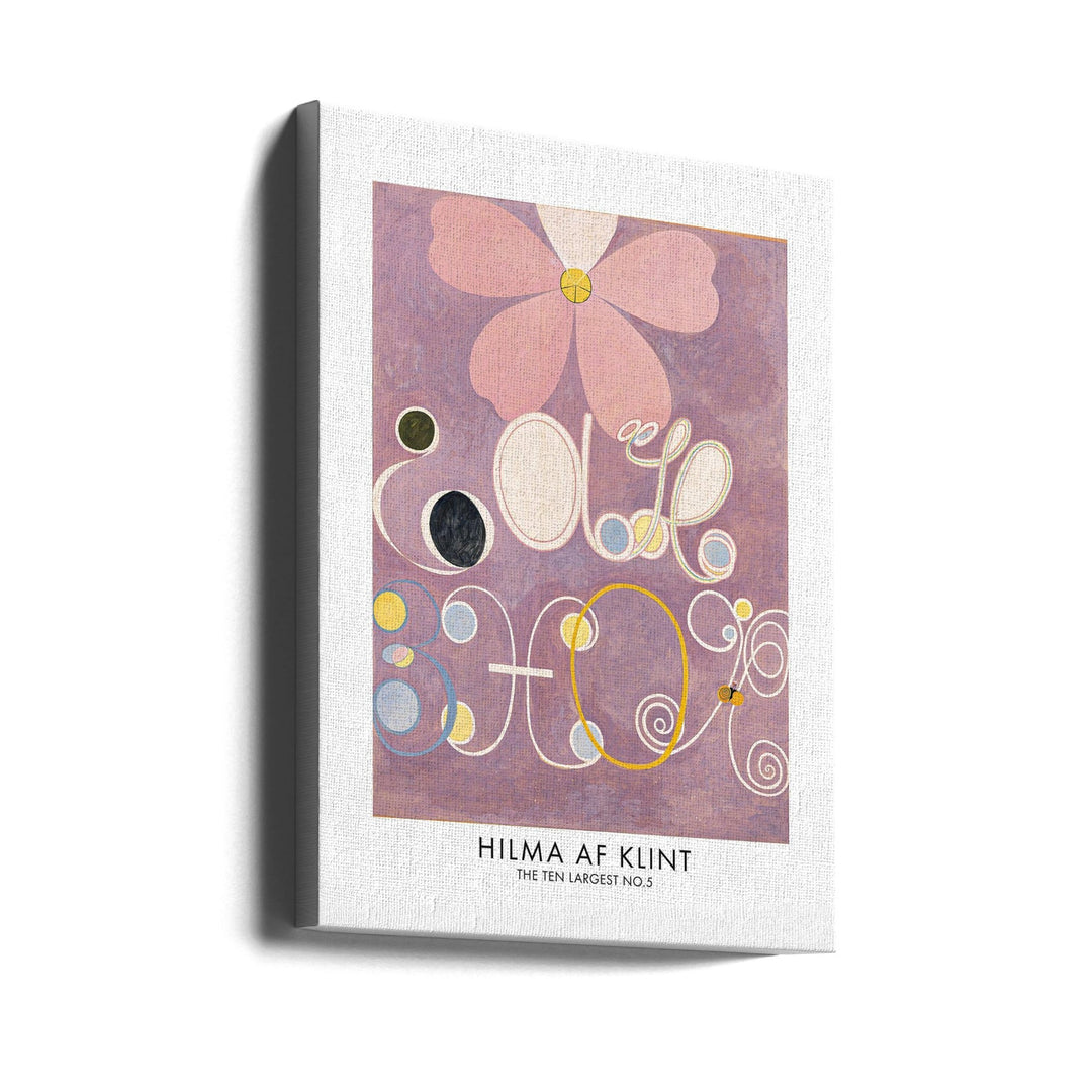 The Ten Largest No.5 Poster - Stretched Canvas, Poster or Fine Art Print I Heart Wall Art
