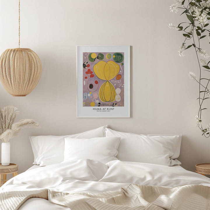The Ten Largest No.7 Poster - Stretched Canvas, Poster or Fine Art Print I Heart Wall Art