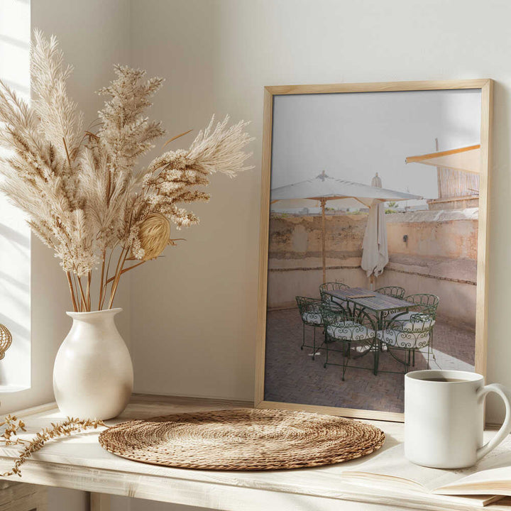 The Terrace - Stretched Canvas, Poster or Fine Art Print - I Heart Wall Art - Poster Print, Canvas Print or Framed Art Print