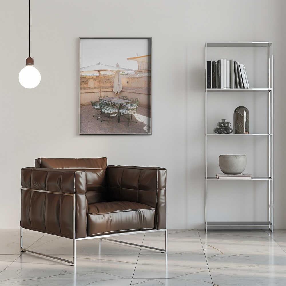 The Terrace - Stretched Canvas, Poster or Fine Art Print - I Heart Wall Art - Poster Print, Canvas Print or Framed Art Print