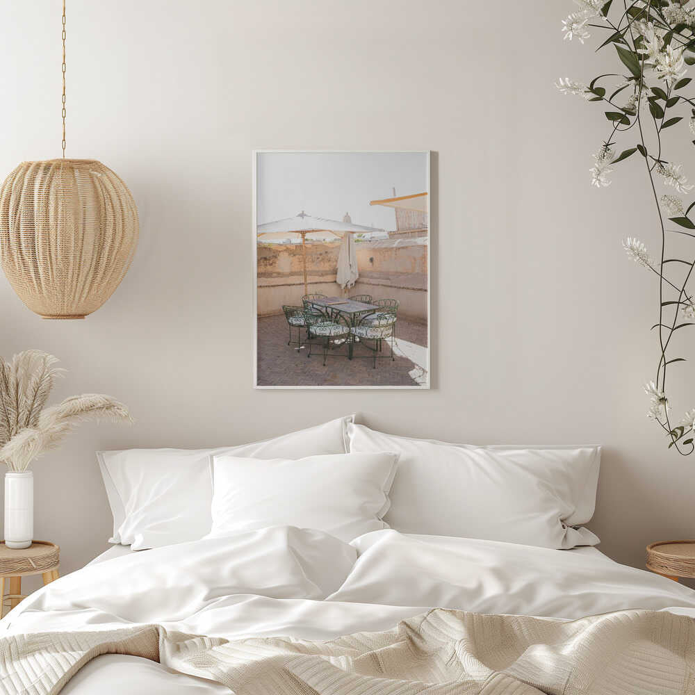 The Terrace - Stretched Canvas, Poster or Fine Art Print - I Heart Wall Art - Poster Print, Canvas Print or Framed Art Print