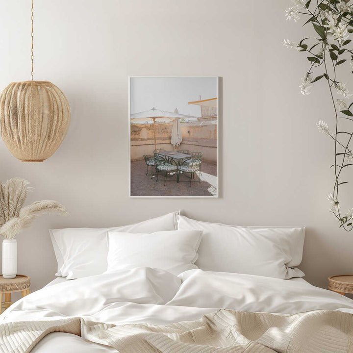 The Terrace - Stretched Canvas, Poster or Fine Art Print - I Heart Wall Art - Poster Print, Canvas Print or Framed Art Print