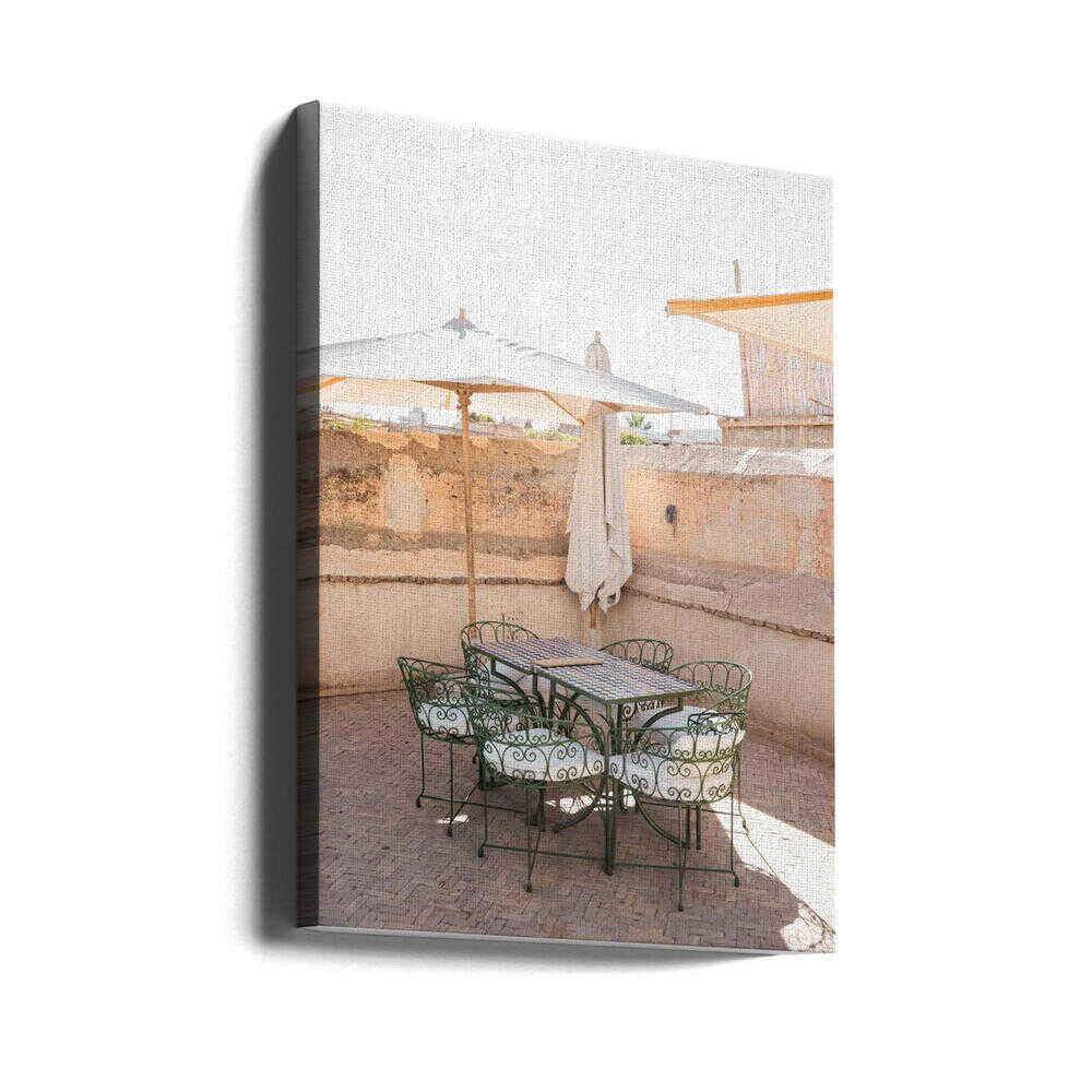 The Terrace - Stretched Canvas, Poster or Fine Art Print - I Heart Wall Art - Poster Print, Canvas Print or Framed Art Print