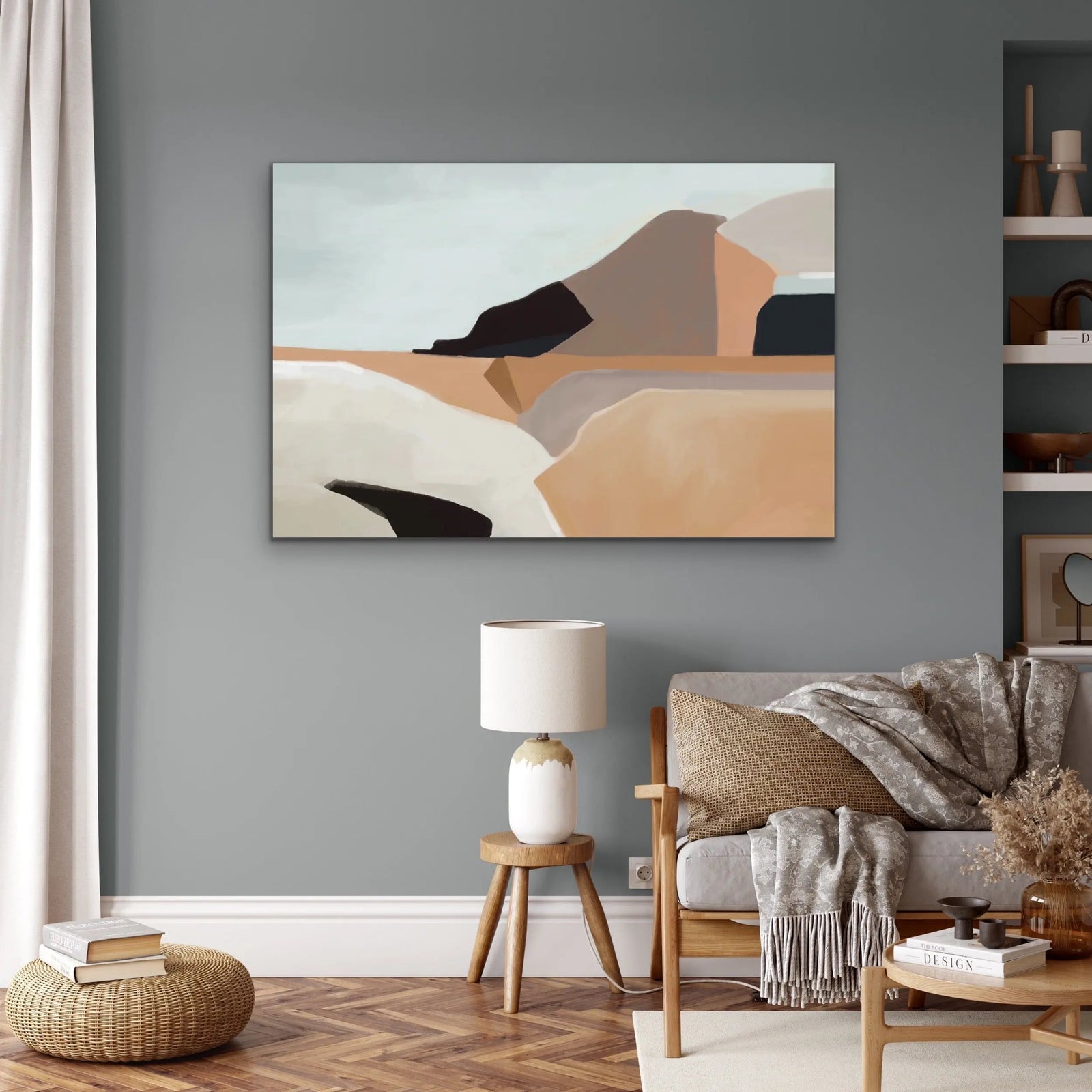 The Time Before Abstract print - I Heart Wall Art